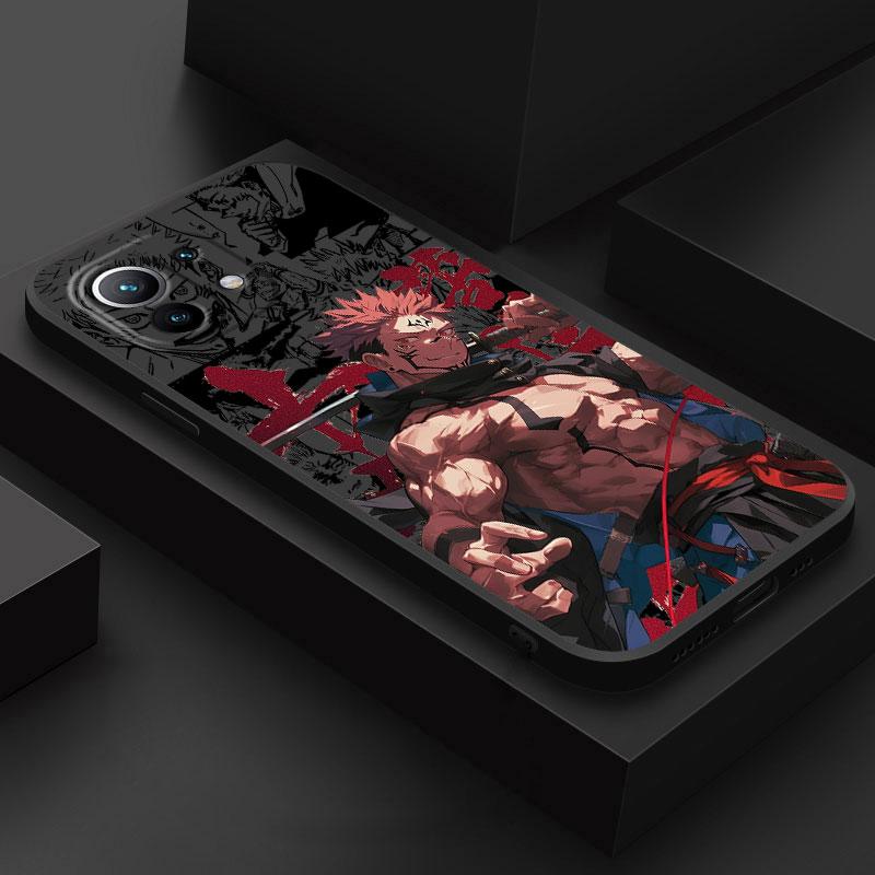 

Jujutsus Sukunas Kaisens Gojos Satorus Phone Case For Xiaomi Poco X7 M7 Pro X3 X5 X6 M5 F6 F7 15 Ultra 14T 13T 12T 11T Pro Cover Xiaomi 15