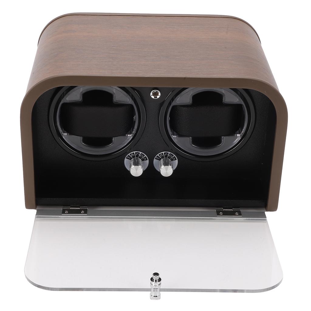 Watch Winder 5 Rotating Modes Automatic Watch Winder Box with LED Light for Mechanical Watches