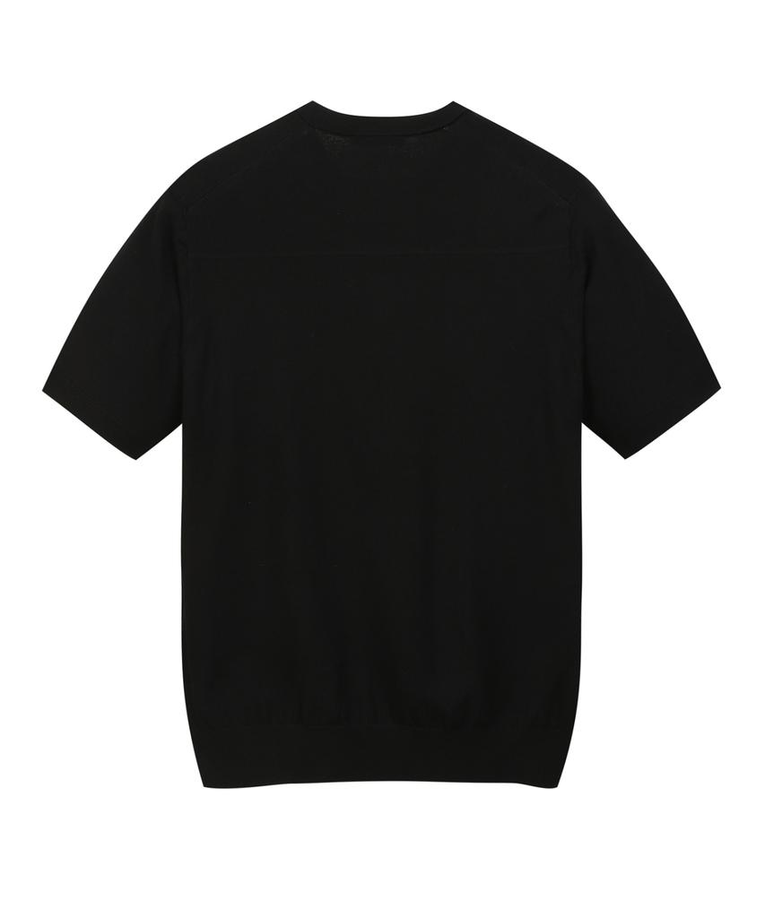 Jilseutyueoteunyuyogmaen Silky Crew Neck Knit - Black (Jnsw6B304Bk)