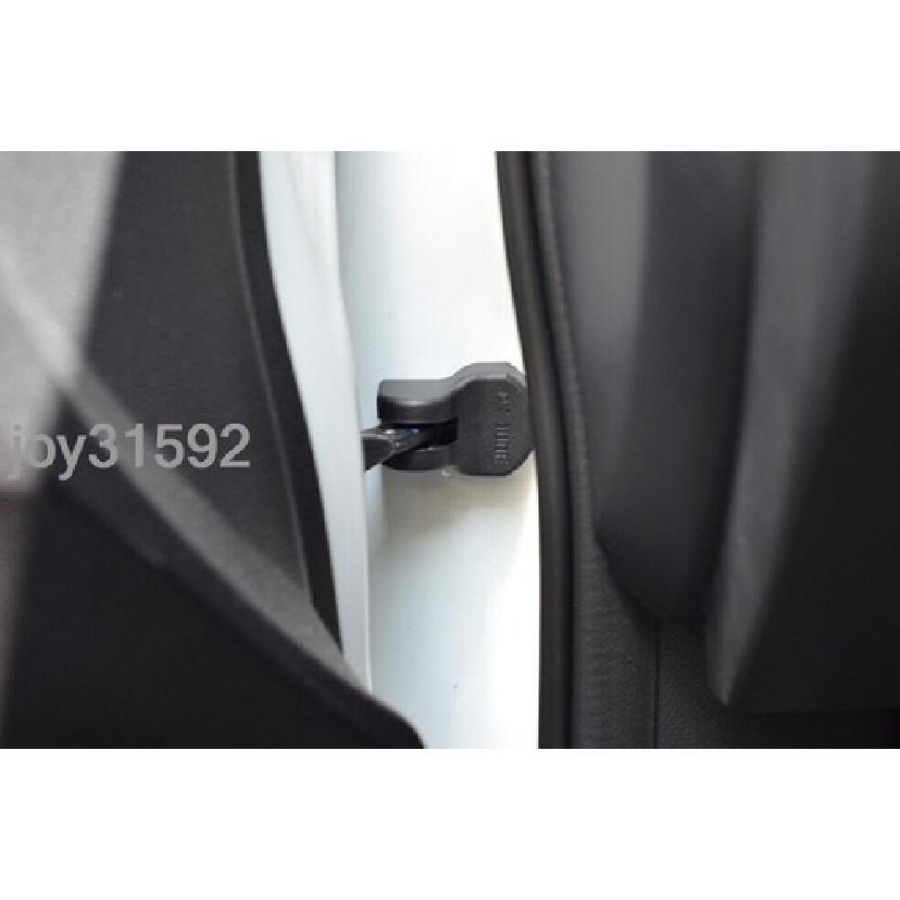 4PCS ABS Inner Door Check Arm Cover Trim Fit For Honda FIT JAZZ 2014-2018