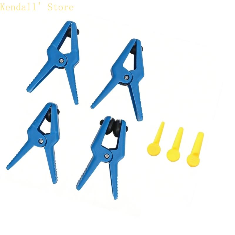 3XUB Professional Plastic Tube Fasteners Comapct Retainer Clip for Motorcycle Car Brake Systems & Fluid Transfers