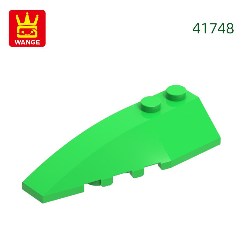 Non-Toxic 47Pcs/Lot 41748 2X6 Left Wedge Building Blocks Moc Accessories Compatible With Bricks Diy Children Toys Assembly Gift Box