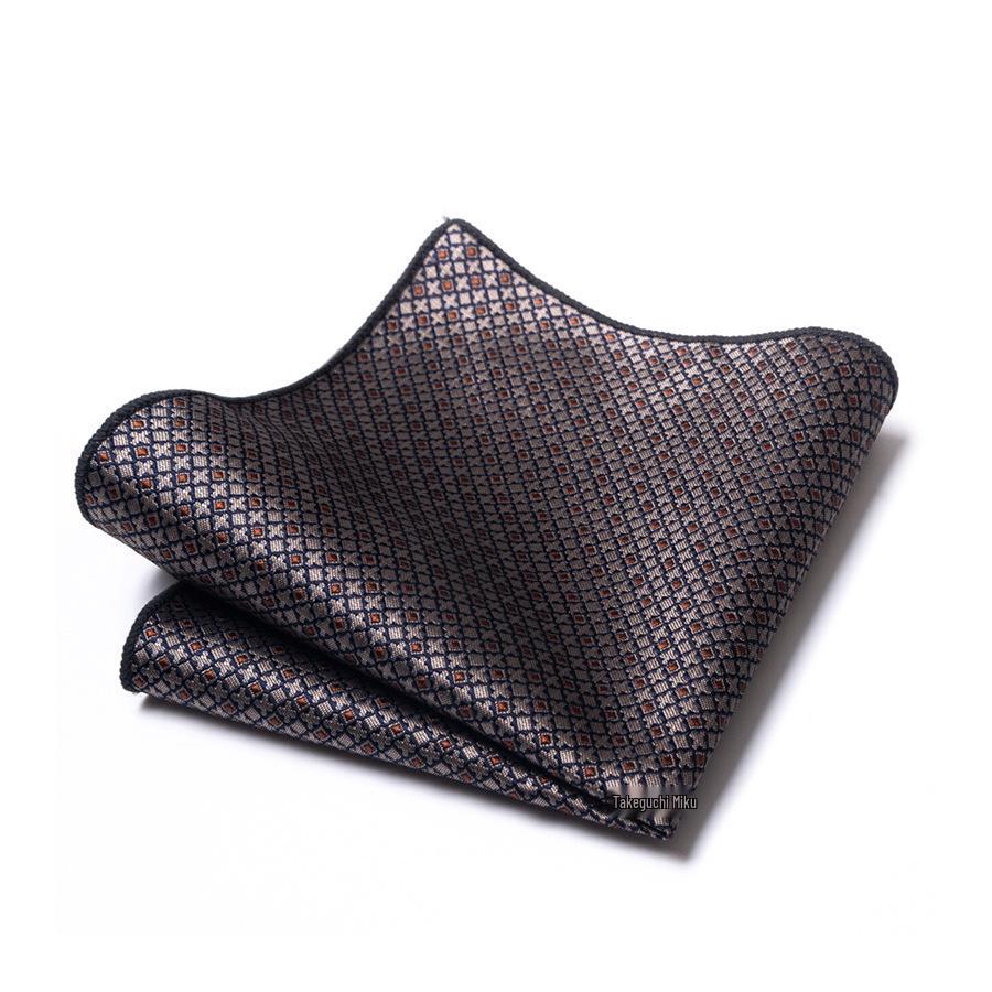 Men's Silk 1200-Needle High-Density Pocket Square