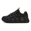 FILA Croissant Fabric Synthetic Leather TPU Comfortable Versatile Low-Top Dad Shoes Men sneaker Black F12M342123FIB