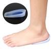 1 Pair Silicon Gel Heel Cup Cushion Heel Support Insoles Pad 2 Sizes