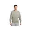 Nike Club Ft Crew Floral Gc Pull à col rond à manches longues Sweat-shirt Homme Sweat-shirt Vert IB8234-320