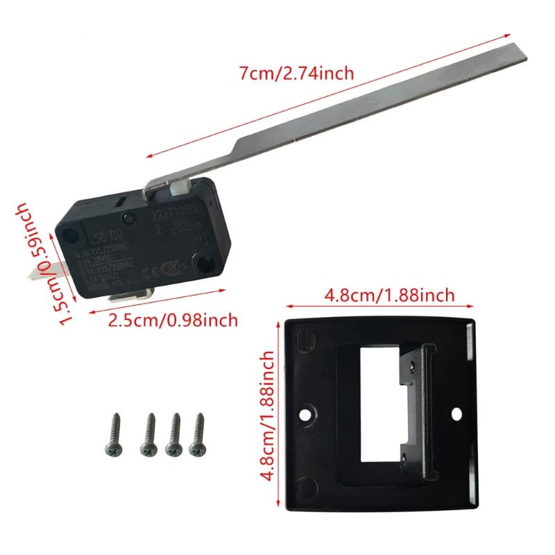 33082 Sail Switches Bracket Kits Furnace Sail Switches Replacement Low Air Flows Sail Switches with Bracket Easy to Use