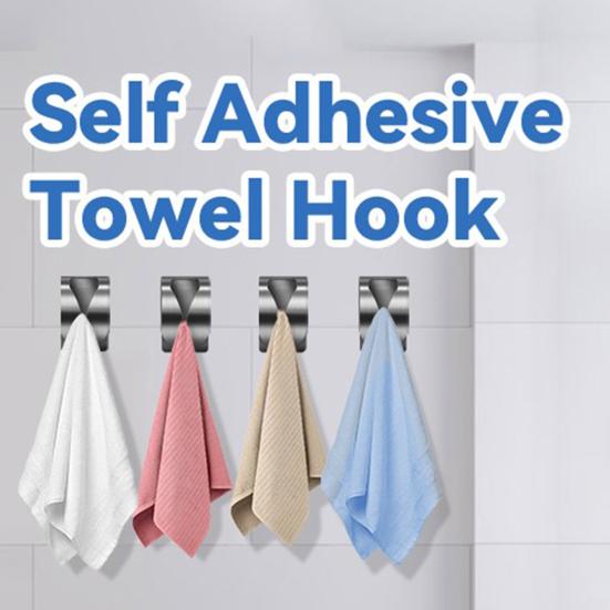 Magnetic Towel Hook Stainless Steel Towel Holder Rust-Proof Strong Magnet Kitchen Towel Dish
