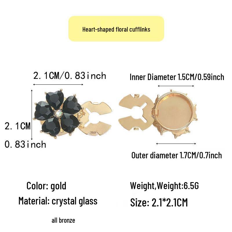 Exclusivas Abotoaduras de Pérola com Cravejamento de Diamantes: Acessórios Elegantes para Botões de Jaqueta e Camisa