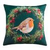 1PC Nuan Series Christmas Pillowcase Cartoon Pattern Printed Soft Cushion Cover for Sofa Living Room Bedroom Home Decor Party Decor