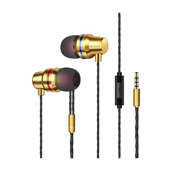 Wired Headphones Heavy Bass In-ear Headphone Noise-Cancelling Smart Wire Control Sports Music High Clarity Wired Gaming Earbuds
