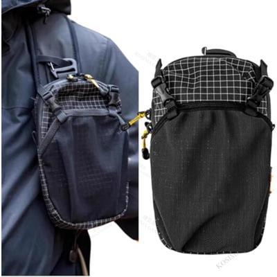Water Bottle Holder Bag Phone Pocket And Quick-Adjust Strap Waterproof 420D Nylon For Cycling Hiking Camping Essentials
