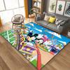 1pc Mickey and Minnie Area Rug, Non Slip Floor Mat, Cartoon Character Design, Soft Velvet, Room Decor, Washable Indoor Carpet