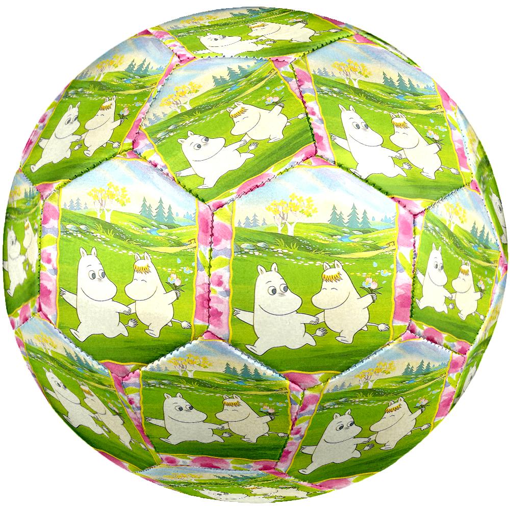 Moomin Theme Size 5 Soccer Ball, Suitable for Both Indoor and Outdoor Matches, a Gift Suitable for Everyone.