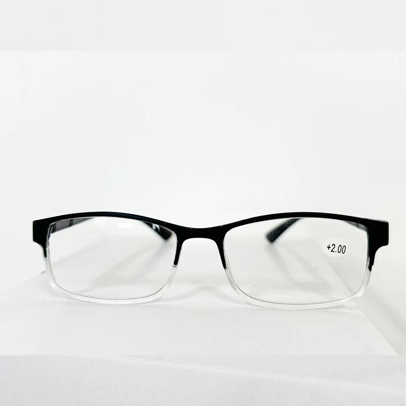 Reading Glasses Men Women Sports Anti-blue Light Reading Eyewear Black Frame Presbyopia Eyeglasses +100~+400 Eye Glasses