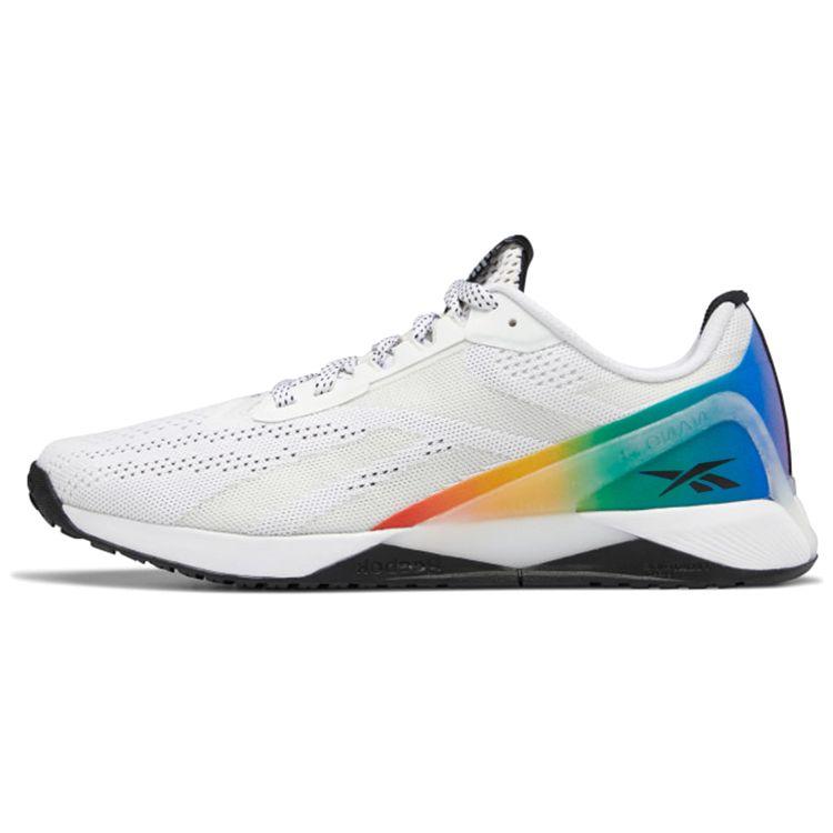 

Reebok Nano 9 Pride Unisex Sneakers White Footwear-White True-Grey-1 GY7608 40.5