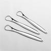1PC Tongue Scraper Stainless Steel Oral Tongue Cleaner Medical Mouth Brush Reusable