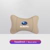 1Pcs Car Seat Headrest Auto Logo Neck Pillow For Subaru STI Forester Tribeca Outback Crosstrek Ascent XV Legacy Impreza Levorg rgw1