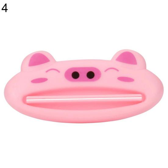 Cartoon Pig Panda Cat Łazienka Uchwyt na tubkę do wyciskania Dozownik pasty do zębów