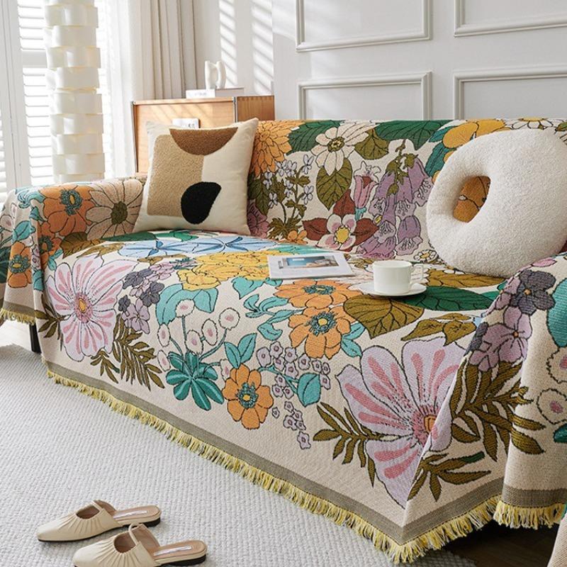1PC Sofa Cover High-end Suitable for Autumn and Winter Seasons Blanket Sofa Cover Soft Fabric Warm Home Textile Products