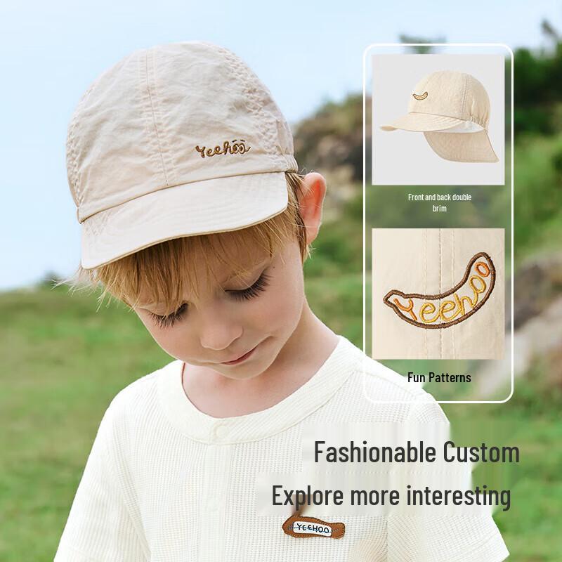 YEEHOO Boys' Summer Sun Protection Baseball Cap