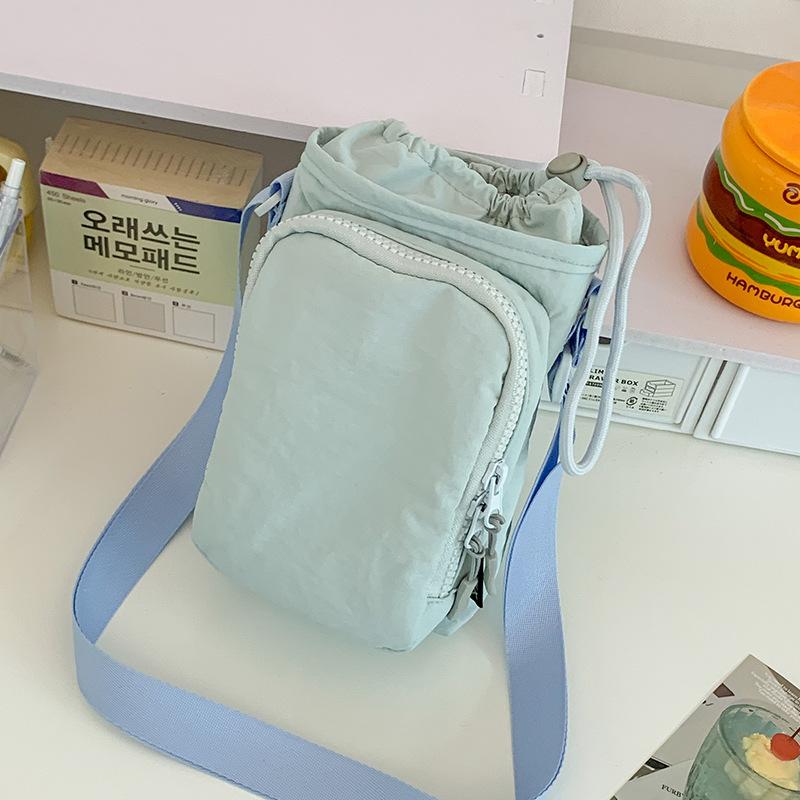 

Сумка-мессенджер Bundle mouth 2025, летняя новая повседневная модная сумка на плечо для мобильного телефона, модная маленькая сумка синий