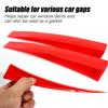 Red Car Window Dent Repair Plastic Repair Hand Tools Car Universal Crowbar Enlarger Door Recess Body Window Door Wedge Remove