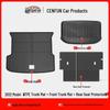 Xpeng G9 2024 Trunk Mat and Rear Seat Protector - TPE, Odorless, Eco-Friendly