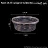 Disposable Round Plastic Takeout Soup Container with Lid