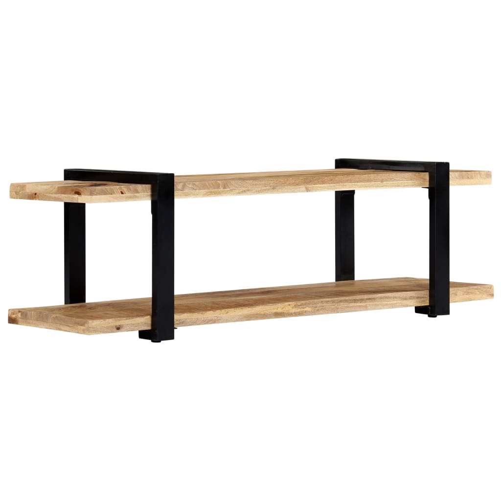 TV Stand 130 x 40 x 40 cm Solid Mango Wood