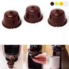3ST Återanvändbar kapsel kaffekoppsfilter Kaffekoppshållare Podsil för Nestlé Dolce Gusto Office hemkaffemaskinstillbehör