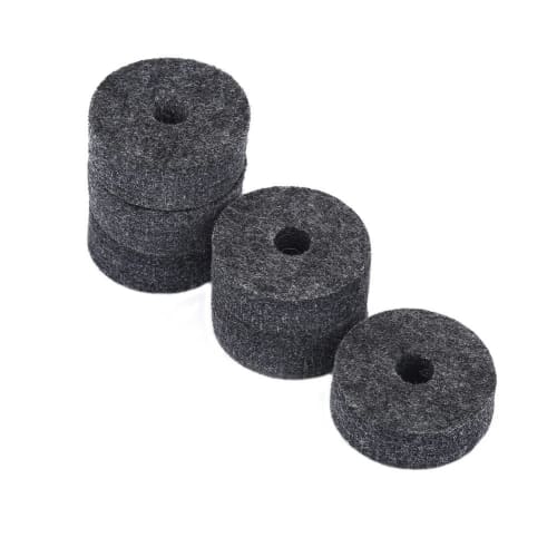 Cymbal Felt Pads, Drum Cymbal Felt Pads, Cymbal Felt Pads, Easy-to-Use Instrument Accessories, Gray