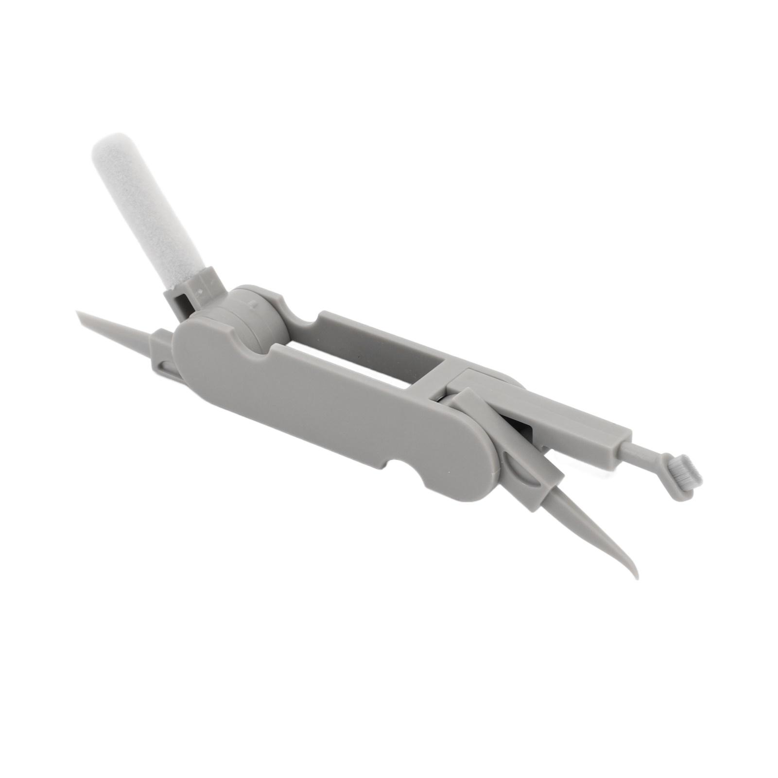 

Набор ручек для чистки Bluetooth-наушников Портативная ручка для чистки наушников, телефонов, компьютера, вкладышей Серая