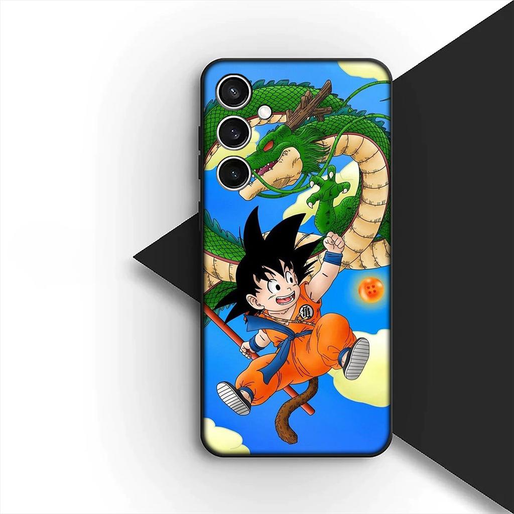 Dragons Cartoon Balls Gokus Cover for Samsung Galaxy S10 Lite S8 S9 Plus A33 A34 A31 70 A71 A72 Note 20 9 8 Coque Phone Case