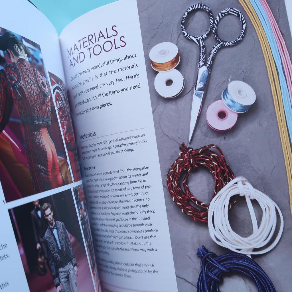 [USED] Sale! Foreign Books: Soutache (Soutache Jewelry Text Embroidery)