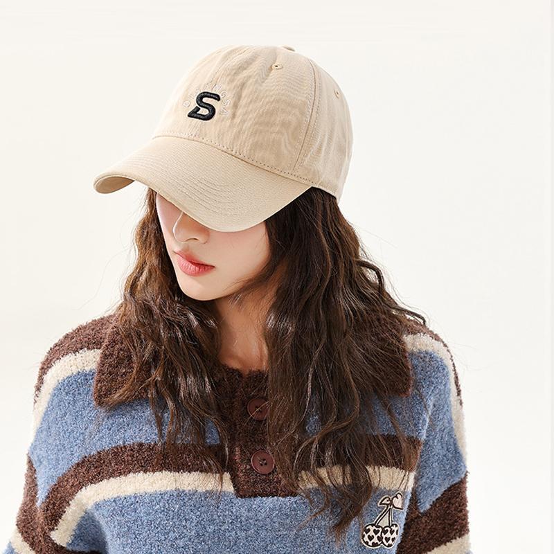 Weibliche Kappe Frühling Sommer Herbst Gestickte Sonnenschirm Baseball Kappe männer Golf Kappe