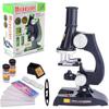Kids Microscope, 450x, 200x, 100x Magnification Children Science Microscope Kit with LED Lights Includes Accessory Toy Set for Beginners Early