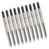 10Pcs Metric Tap Manual M4 Carbon Steel Hardware Machine Tools Industrial Supplies