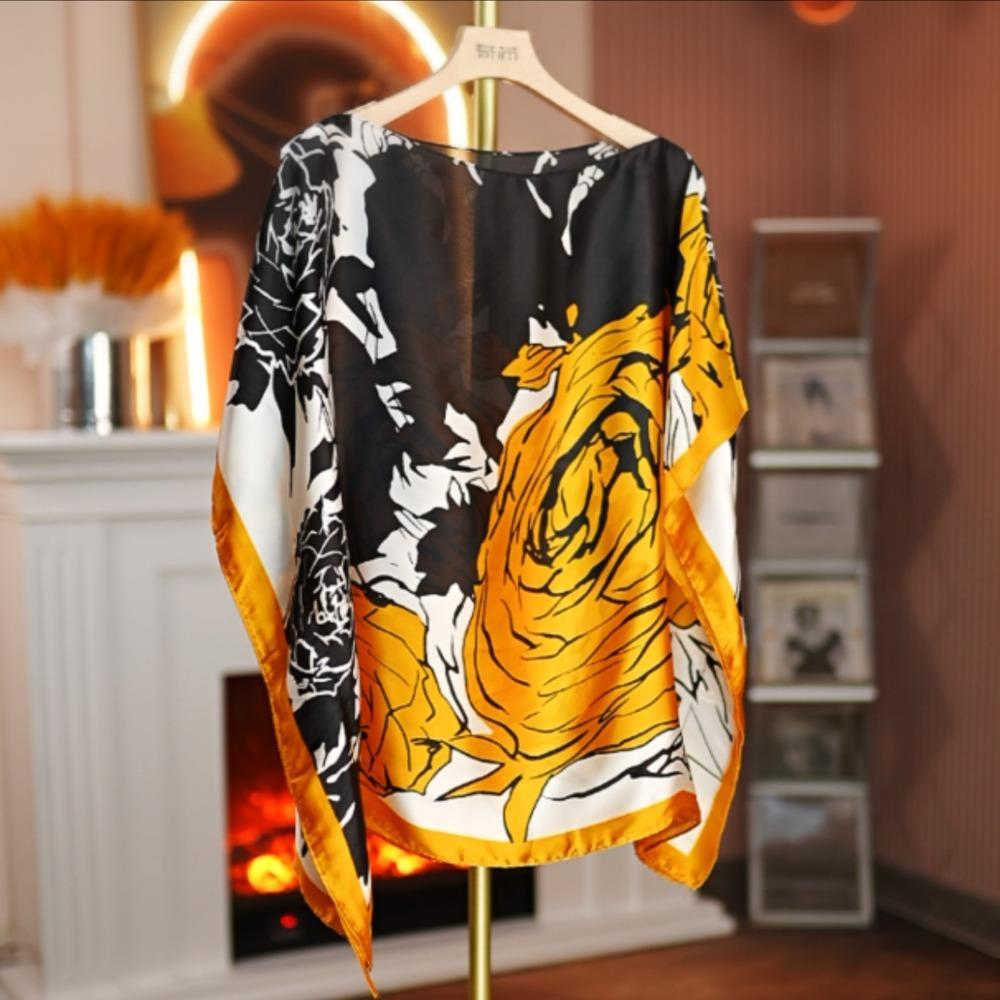 Kurzer Damen-Schal Verschiedene Stile Satin-Schal Neue Mode Abendball Umhang Damen Mädchen