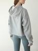 2024 Fall Women's Loose Short Hooded Sweatshirt - European & American Style