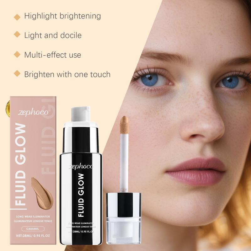 Liquid Highlighter Illuminating Makeup Long Lasting Luminous Glow Lightweight Dewy Finish Face Glow Matte Highlighter