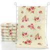 Soft Cotton and Bamboo Fiber Floral Pattern Quick-Drying Bath Towel and Washcloth Set