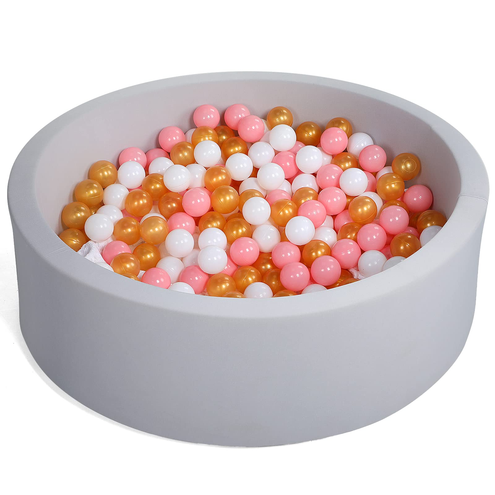 

Круглый бассейн с пеной, Оборудование для крытой игровой площадки, Пена высокой плотности, Мягкая текстура, Для младенцев и детей, Развивающая игрушка, Домик с шариками, Цветной
