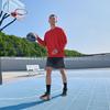 Jordan Sport Sweatshirts Men's Gym Red Crew Neck Moderate Regular