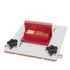 Router Table Box Joint Jig with 1 4 3 8 1 2 Inch Brass Keys Adjustable Jig with 3 4 Inch Miter Slot for Table Saw