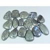 439Cts. Natural Marcasite Mix Shape Cabochon Loose Gemstone 16Pcs Lot C-324