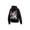 Y-3 Photo Print Logo Long Sleeve Hoodie Women Tops Black GK4401