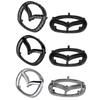 57x46MM Car Steering Wheel Center Badge Replacement ABS Emblem for Mazda CX4 CX5 RX7 Atenza Axela 3 2 5 CX3 MX3 MX5 CX9 CX7 RX8