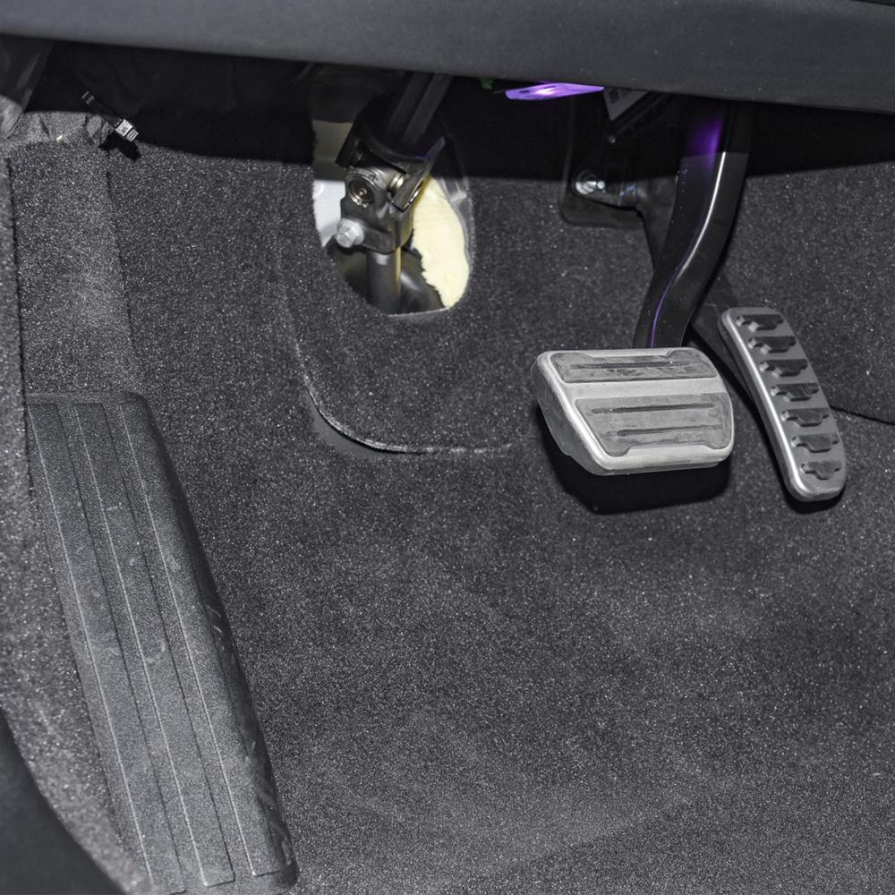 Gas Brom Fotstöd Pedalkåpa för Land Rover Range Rover Evoque 2012-2022 Discovery Sport Jaguar XE (X760) XF (X260)2016-2019