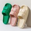 Slippers Women's Home Bathroom Inside and Outside Couple Thick Bottom Summer Sandals Men's Summer Home Bath Non-slip